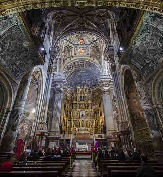 Granada 225 - monasterio de San Jerónimo - templo.jpg